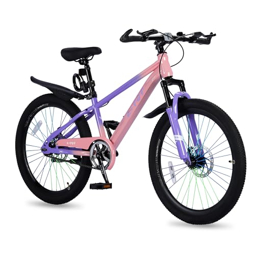 24'' Mountain Bike for 9-15 Years Old Boys Girls Teens...