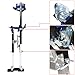 mitoharet Drywall Stilts 18-30Inch Adjustable Aluminum Tool Stilt for Painting Painter or Cleaning Black