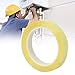 Hyuduo 2pcs Yellow Insulation Tape Electrical Tape Transformer Adhesive Industrial Accessories for Electronic Components Motor Capacitor 16mmx66m