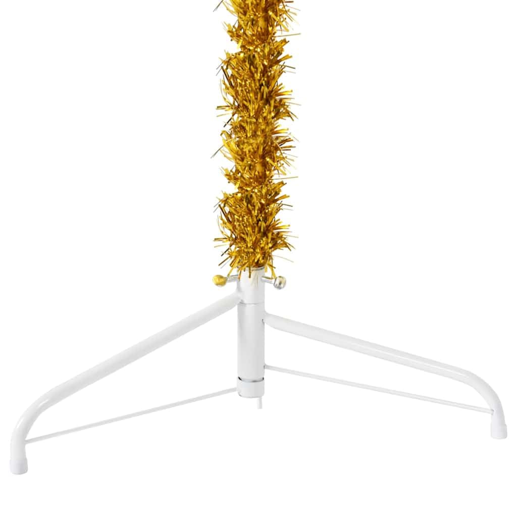 Árbol de Navidad artificial de 240 cm, PVC, ahorro de espacio, reutilizable, para decoración festiva