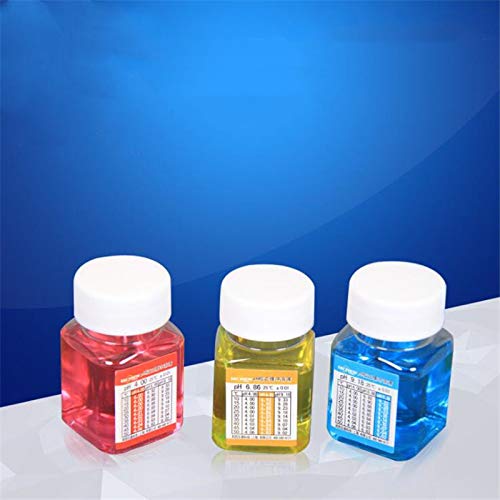 3 szt. 50 ml Ph 4,00 / 6,86 / 9,18 pH kalibracja płynny zestaw buforowy roztwór kwasomierz kalibrator