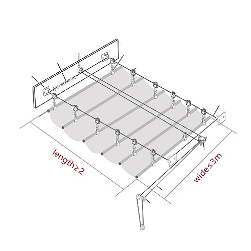 Toldo retráctil impermeable que evita el calor y las goteras en patios o terrazas 7