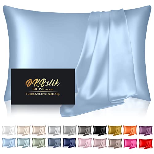 Silk Pillowcase for Hair and Skin,Mulberry Silk Pillow Cases Standard
