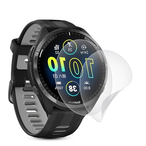 �y2���Z�b�g&�A���`�O���A�t�B�����z�Ή� Garmin Forerunner 965�p �ی�t�B���� �� TPU�f�� �u���˖h�~/�h�w��/�h�C�A/�������C��/�����x�v �K�[�~�� Forerunner 965 ��p �A���`�O���A �t�B���� ��K���X �S�ʕی�