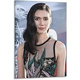 岡本多緒 たお Tao Okamoto モデル 女優 セクシー 写真 画像 壁アート キャンバス プリント リビング 寝室 ダイニングルーム バスルーム ホーム装飾 壁掛け12x18inch(30x45cm)