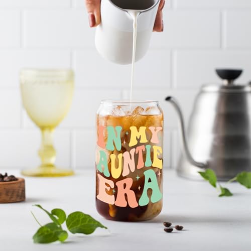 Auntie-Gift-Ideas-In-My-Auntie-Era-Cup-Aunt-Gifts-from-Niece-Nephew-Birthday-Gifts-for-Aunt-Best-Aunt-Ever-Gifts-for-Mothers-Day-Promoted-to-Aunt-To-Be-Aunt-Aunt-Announcement16oz-Coffee-Glass Auntie Gift Ideas In My Auntie Era Cup Aunt Gifts from Niece Nephew Birthday Gifts for Aunt Best Aunt Ever Gifts for Mothers Day Promoted to Aunt To Be Aunt Aunt Announcement16oz Coffee Glass