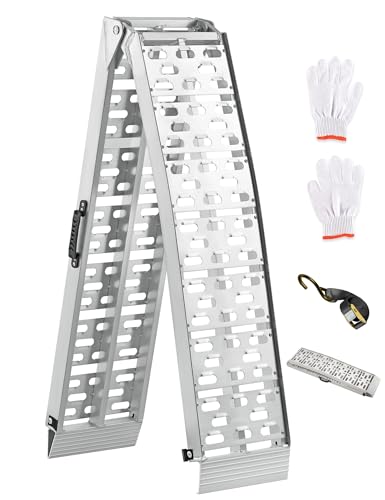 Rampa para moto Dirt Bike 89.8"x12" 750LBS aluminio plegable miniatura 1