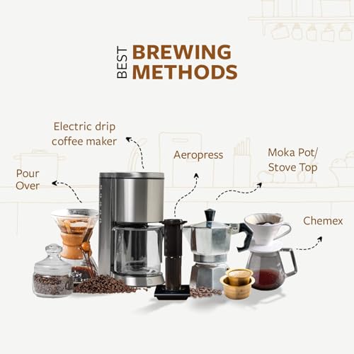 Image of Cafe Coffee Day - Peaberry 100% Coffee - 200Gm Each (Pack Of 2)|Medium To Dark Roast|South Indian Filter Coffee Pouch|Fresh From Chikmagalur Factory