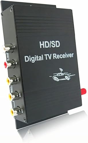 Miniatura 4 de Strpump Coche TV ATSC sintonizador receptor caja digital 4 salida de vídeo para Android coche estéreo Radio Accesorios para EE.UU. América Canadá