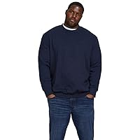 JACK & JONES Jjebasic Sweat Crew Neck Noos PS, Blu Marino