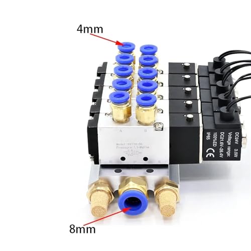 Électrovanne pneumatique 4V110-06 pour simplifier vos circuits de distribution d'air