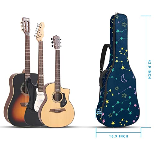 Hondank Étui de protection rembourré pour guitare acoustique classique, Multicolor 08, 42.9×16.9×4.7 in, Organiseur de… - Les Beatles, Paul McCartney, John Lennon, RIngo Starr, George Harrison Hondank Étui de protection rembourré pour guitare acoustique classique, Multicolor 08, 42.9x16.9x4.7 in, Organiseur de… – Image 6
