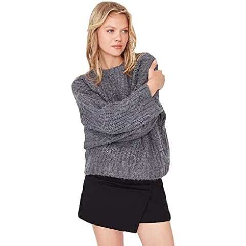 Trendyol Pull Oversize Anthracite Cover