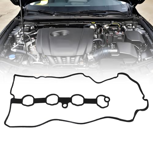 Image of Engine Valve Cover Gasket PE01-10-235 Compatible with Mazda 3 2.0L 2012-2018 Compatible with Mazda CX-3 2.0L 2016-2020 Compatible with Mazda CX-5 2.0L 2013-2016 Valve Cover Gasket Set