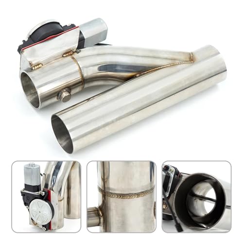 Kit de corte electrónico de 2,0 pulgadas para tubo de escape con interruptor 5