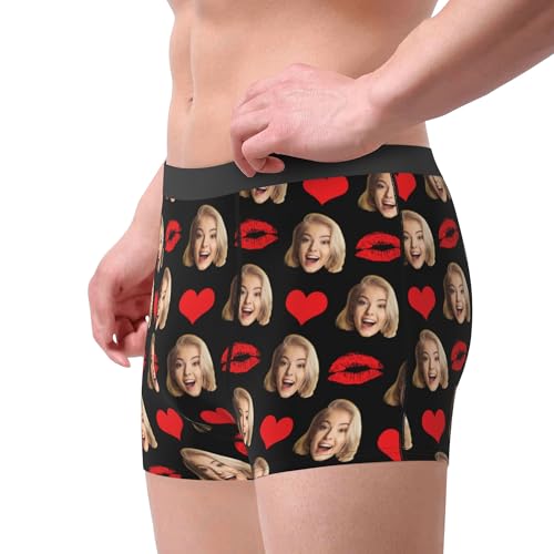Custom Boxers With Face Personalized Boxers For Men Custom Underwear Customized Boxers Couples Underwear4
