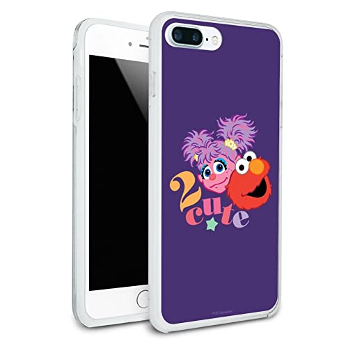 Sesame Street Elmo And Abby 2 Cute Protective Slim Fit Hybrid Rubber Bumper Case For Apple Iphone 7 And 7 Plus #TOP15