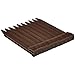 Amazon Basics Landscape Edging Coil, pack of 10 Stakes, 5 inch x 40FT, Brown
