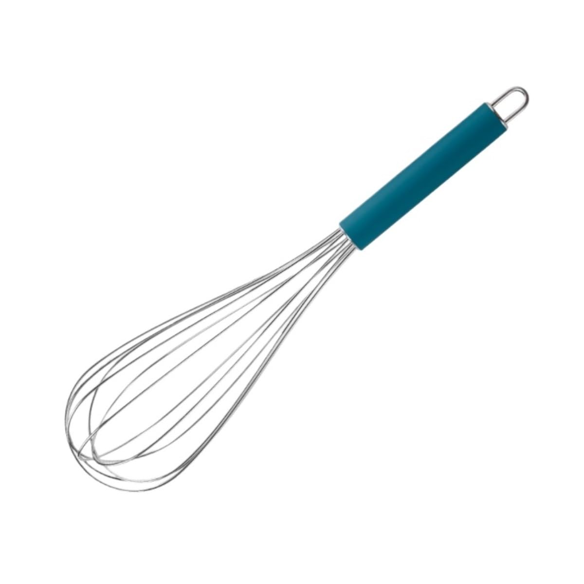 Batidor Varillas Cocina Batidor De Huevos Manual De Acero Inoxidable, Batidor De Huevos con Crema, Herramientas For Hornear Barillas Batir Batidor De Huevo(Blue,30x7cm)