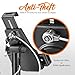 Anti-Theft Tablet Security Stand Kiosk - Table Mount Desktop Tablet Case Holder W/ Lock, Adjustable Clamp Arm, Internal Cable Routing, for iPad, Kindle, Samsung, Android Tablets - Pyle PSPADLK8