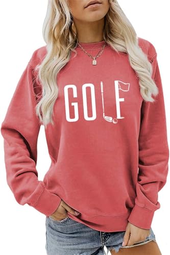 Btacifir Funny Golf Graphic Sweater