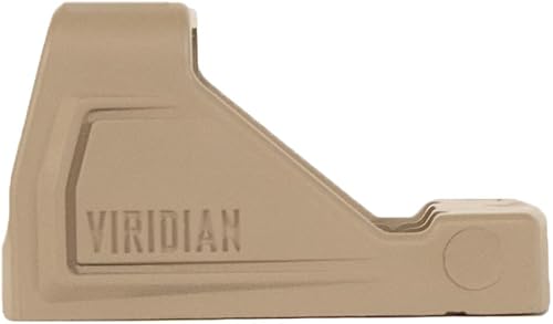 Vista 23 de Viridian RFX11 1x16 Micro Green Dot, patrón de montaje de escudo, polímero, negro