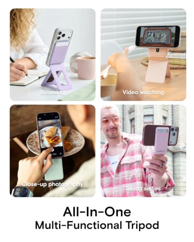 Image of MOFT Snap Phone Tripod Wallet AERA, NFC-Supported Card Holder, iPhone Stand