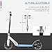 HOMCOM Patinete para Niños y Adultos Scooter Plegable Plegable Manillar Ajustable Marco...