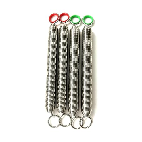 AWHZngE 4pcs in Set Pilates Reformer Pilate Equipment Accessories Stability Chair Yoga Wire Steel Tension Springs for Exercise, Fitness