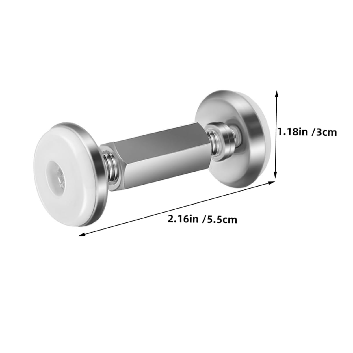 STOBAZA 2Pcs Adjustable Bed Stoppers for Headboard Threaded Shake Tool for Beds Cabinets Sofas Stabilizer with No Drill Support Reduces Noise Wobbling