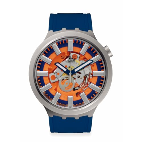 Montre Orange in The Works Swatch accessoire colore pour reveiller un look
