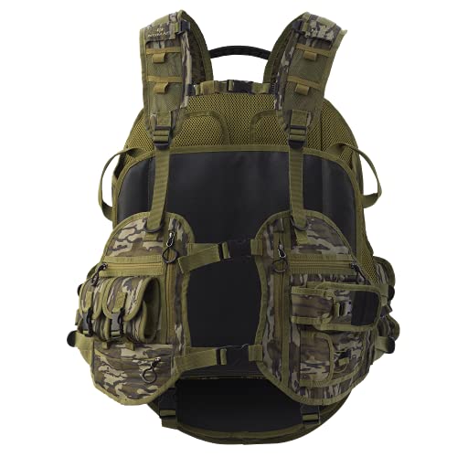 Nomad Mens Killin' Time Turkey Vest | Camo Turkey Hunting Vest, Mossy Oak Bottomland, One Size