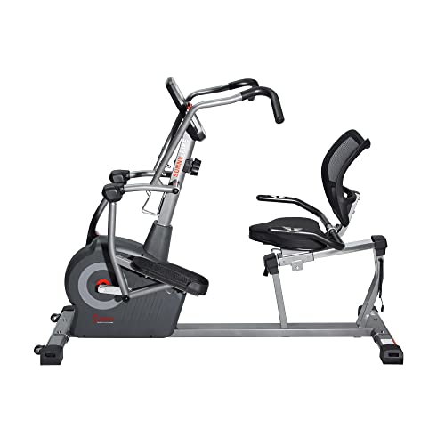 Sunny Health & Fitness Smart Magnetic Recumbent Elliptical Cross-Trainer - image 8