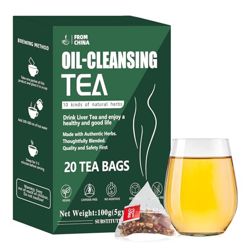 20 Bags Oil Cleansing Tea for Liver – 10 Herbal