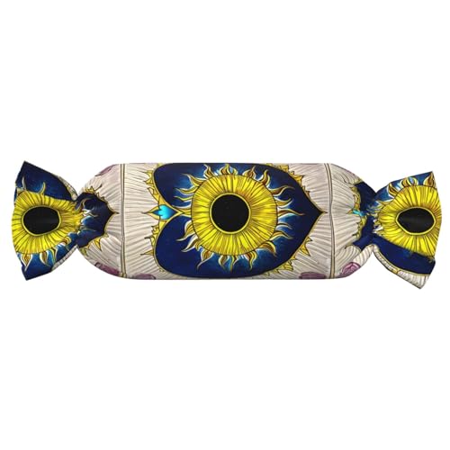 Almohada negra de espuma viscoelástica 62 cm x 25 cm