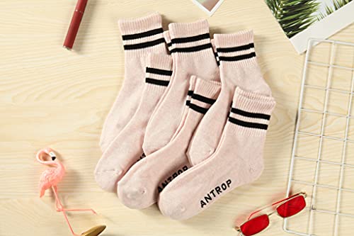 Image of WoMen Quarter Crew Cotton Heel Tab Athletic Running Cushion Socks (6 Pairs)