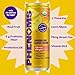 All Phenoms Energy & Focus Sparkling Organic Prebiotic & Probiotic Drink - Mushroom Blend (320mg Lions Mane), 75mg Green Tea Caffeine, 75mg L-Theanine, B12 - Citrus Ginger, (No Stevia) 12 Pack