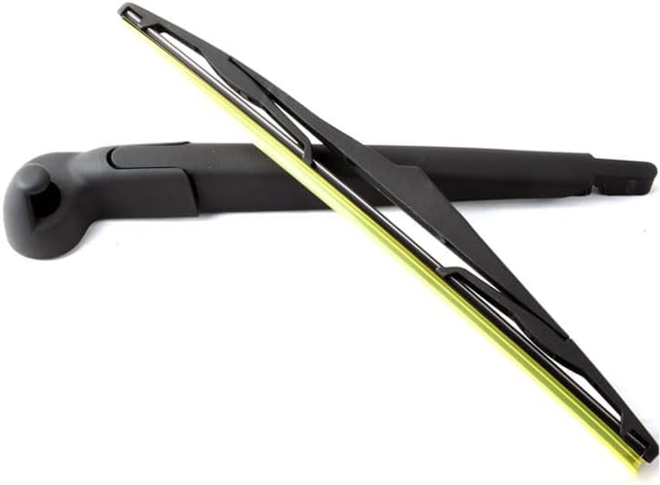 Car Rear Windshield Wiper Arm for Jeep Wrangler 2007-2016, Back Wiper Arm Blade Set Rubber Cleaning Window Replacements Parts