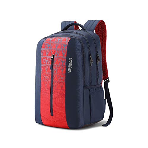Image of American Tourister Jet 31 Ltrs Blue Casual Backpack (FE0 (0) 01 003)