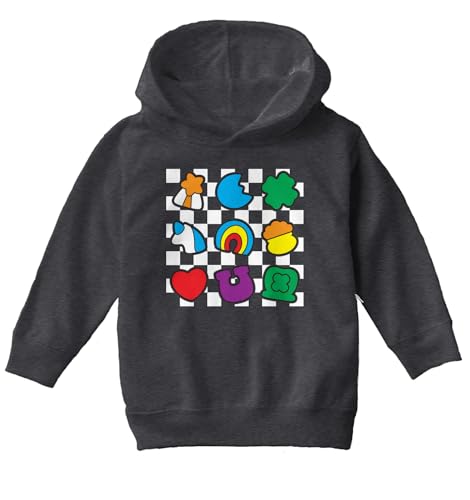 St. Patrick's Day Icons - Lucky Toddler/Youth Fleece Hoodie