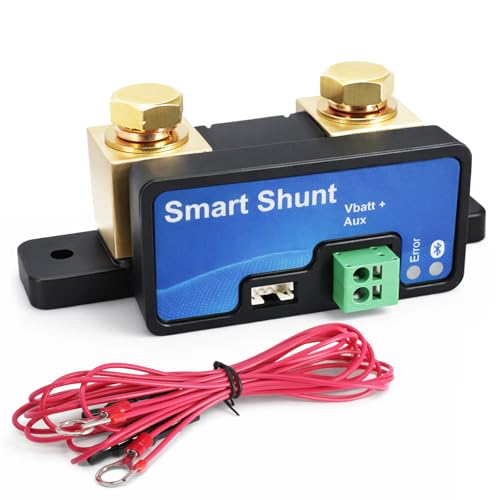 500A Bluetooth Battery Monitor Shunt 6.5V-70V Intelligent Current Sensor