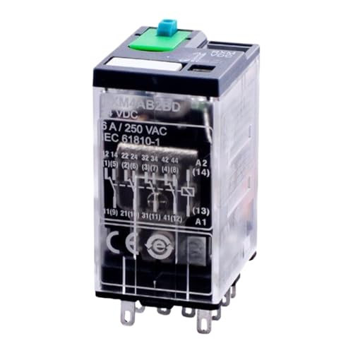 Relais RXM4AB2BD DC24V bouton test 14 pieds pour dépannage et maintenance