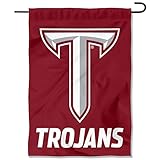 College Flags & Banners Co. Troy Trojans Wordmark Garden Banner Flag