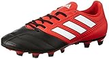 Forro comodo adidas Ace 17.4 Fxg, Botas De Fútbol para Hombre, Rojo (Red/ftwr White/core Black), 42 EU