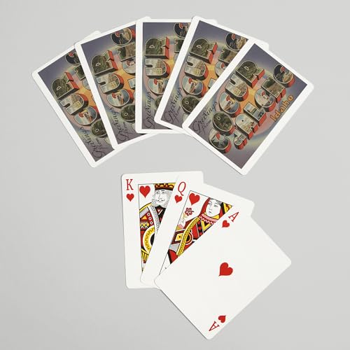 Baraja de 52 Cartas de Poker Coeur d'Alene Idaho miniatura 7