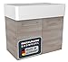 Produktbild FACKELMANN Waschtischunterschrank Lima/Badschrank mit Soft-Close-System/Maße (B x H x T): ca. 59 x 42 x 33 cm/hochwertiger Badezimmerschrank/Korpus: Braun/Front: Braun