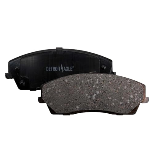 Image of Detroit Axle - 3.5L Brake Pads for 2006-2010 Dodge Charger, 2005-2008