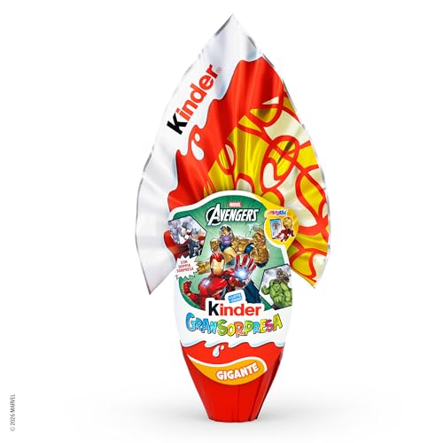 Kinder GranSorpresa Gigante Marvel Avengers, Uovo di Pasqua...