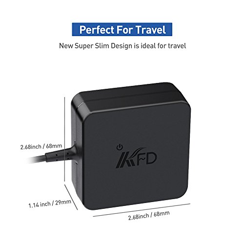 KFD 65W Alimentatore AC Adapter per Notebook Carica Batterie per Asus U36JC,Asus X-Serie X54L X54HY X54L-SX033VC X550CC X54H-SO242V X54C X5AE X5DAF X5DC X5DIJ X5EAE ASUS A6j, A6t, F3jc, F5n etc. ASUS VivoBook S500 S500CA S500CA-DS71T-CA S500CA-DS51T S500CA-CJ005H S500CA-CJ019H N65W-03 ADP-65GD PA-1650-78 Notebook PC Portatile Toshiba Satellite Medion,Lenovo,HP,Gateway,LiteOn,benq,MSI Stromadapter Power Supply Charger .19V 3.42A 5,5*2,5MM