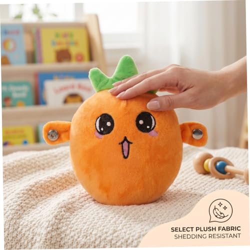 Peluche musicale carotte interactive : la solution idéale pour apaiser bébé